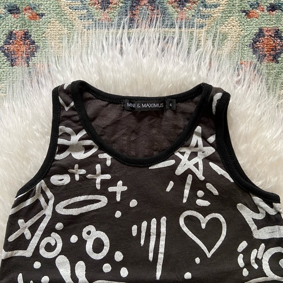 {MIMA mini + maximus} graffiti tank top kids 4 - Picture 8 of 9